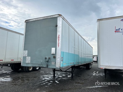 2002 Wabash DVCVHPC 53 ft x 102 in Sliding T/A Rimorchio furgonato