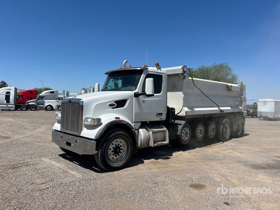 2022 Peterbilt 567 12x4 Simple 16 Five Axle Dump Truck