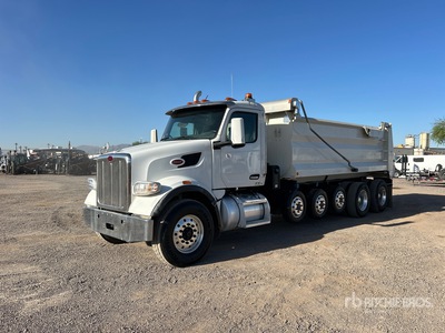 2022 Peterbilt 567 12x4 Simple 16 Five Axle Dump Truck