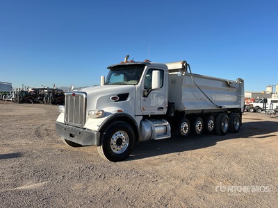 2021 Peterbilt 567 12x4 Simple 16 Five Axle Dump Truck