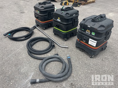 Quantity of (3) Mi-T-M Vacuum Cleaners