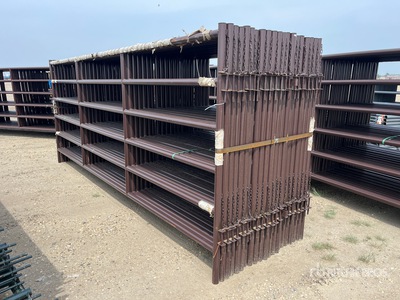 Quantity of (21) 2025 BYT HDALYPNL14 14 ft Alley Livestock Panel (Unused)