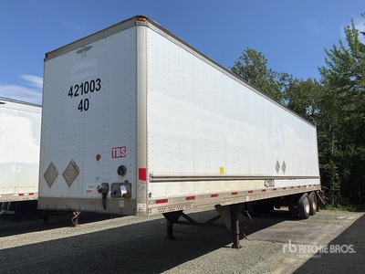 2008 Utility 40 ft T/A Van Trailer