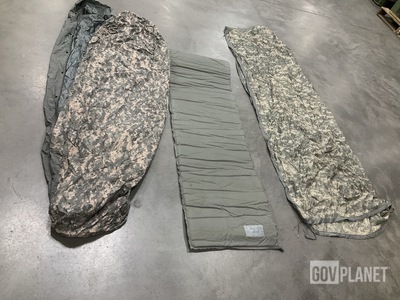 (9) Bivy Covers, (35) Wet Weather Poncho Liners & Assorted Items