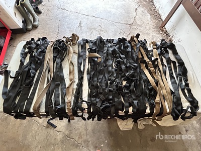 (35) Black Tactical Slings - Used
