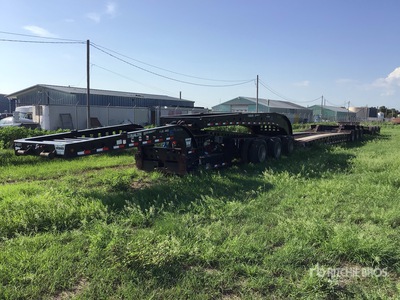2009 Kaylin Siebert 85T3ARS 170000 lb 9 Single Drop Removable Gooseneck Przyczepa niskopodwoziowa