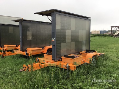 2005 Solar Tech Silent Messenger Solar Tablero de publicaciones