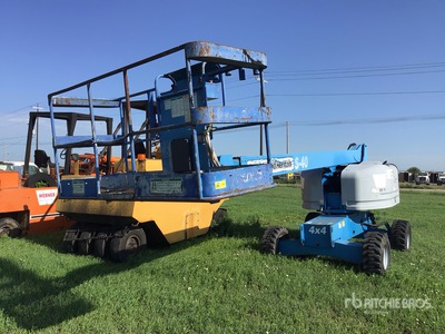 2005 Genie S40 4WD Gasoline Plataforma Elevadora Telescópica