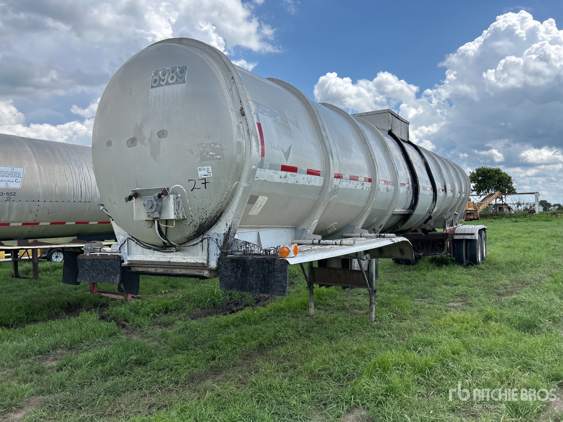1985 Fruehauf TAP-F2-W Tanker Trailer