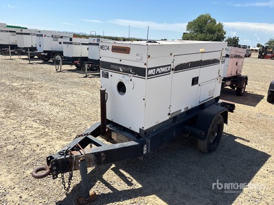 1998 Multiquip DCA25 14.4 kW Mobile Generador