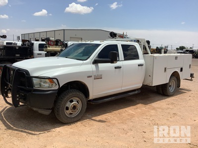 2018 Ram 3500 4x4 Crew Cab Service Truck