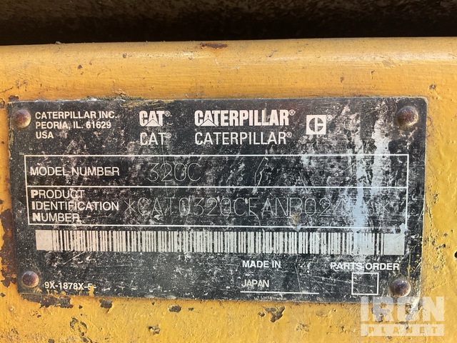 EXCAVADORA 2002 CATERPILLAR 320CL