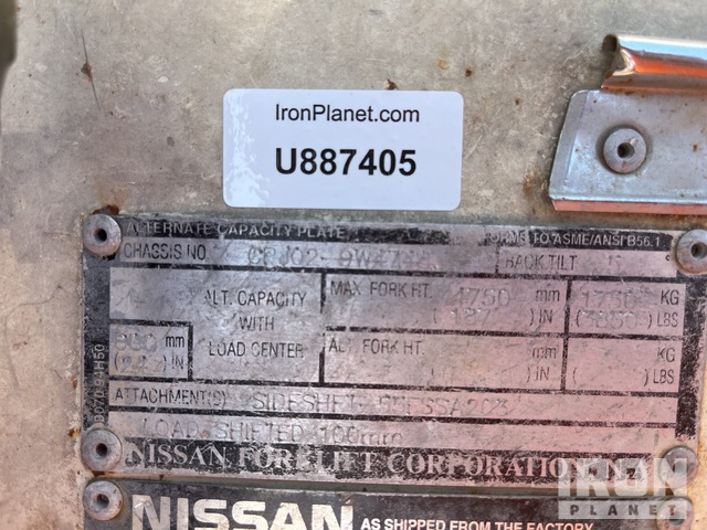 MONTACARGAS NISSAN OPTIMUM50