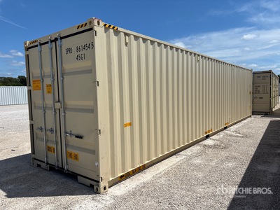 40 ft High Cube Double-Ended Double Door Storage Container