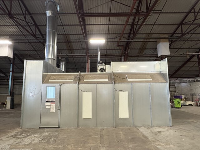 Quantity of (2) Paint Booth & Mixer