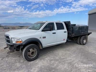 2011 Dodge 4500 4x4 Crew Cab Camión Caja Abierta