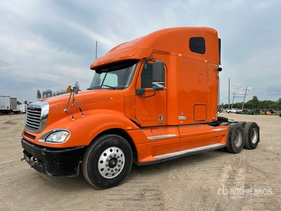2012 Freightliner Columbia 120 6x4 T/A Sleeper Truck Tractor (Glider Kit)