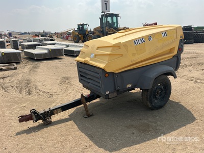 2017 Atlas Copco XAS 185 KD7-PE T4F Mobile Air Compressor