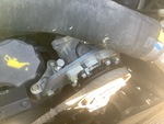 Engine with A/C Compressor