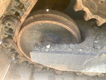 Undercarriage with Rear idler wear