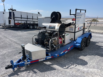 2024 Diamondback 14 ft T/A Pressure Washing Unit Utility Trailer
