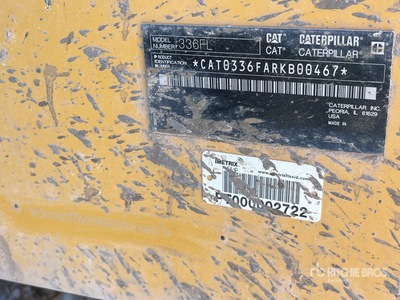 2014 Cat 336F L Tracked Excavator