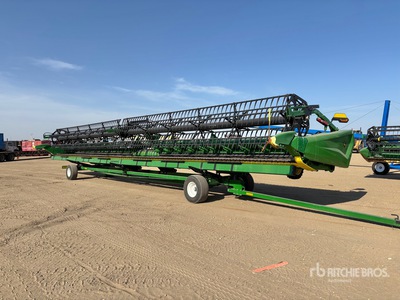 2023 John Deere HD50R 50 ft Hinged Draper Testata mietitrebbia