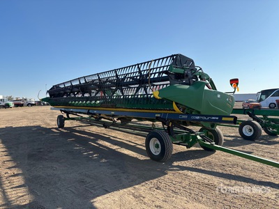 2019 John Deere 740FD 40 ft Flex Draper Hydra Flex Kombajn