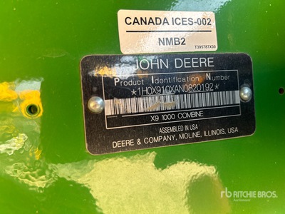 2022 John Deere X91000 Mähdrescher