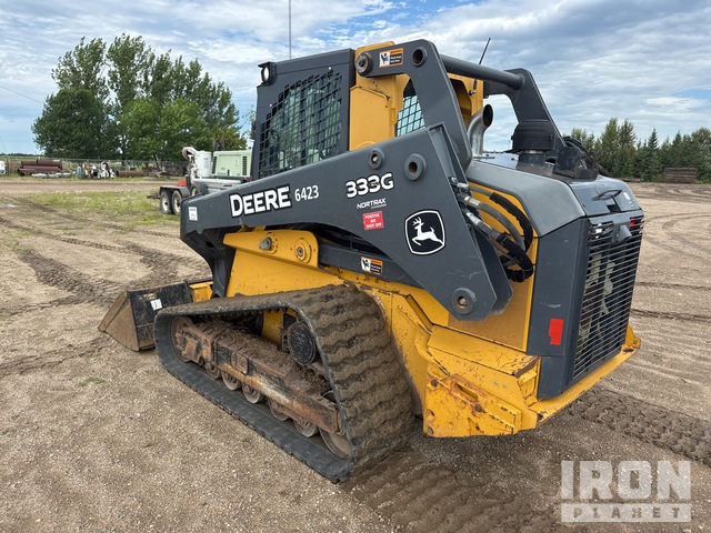 MINI CARGADOR SOBRE ORUGAS 2017 JOHN DEERE 333G