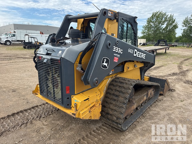 MINI CARGADOR SOBRE ORUGAS 2017 JOHN DEERE 333G