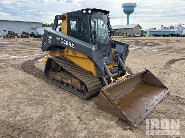 MINI CARGADOR SOBRE ORUGAS 2017 JOHN DEERE 333G