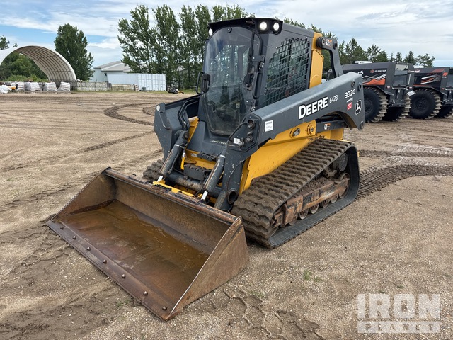 MINI CARGADOR SOBRE ORUGAS 2017 JOHN DEERE 333G