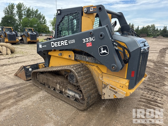 MINI CARGADOR SOBRE ORUGAS 2017 JOHN DEERE 333G