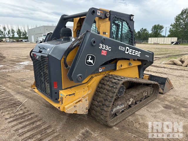 MINI CARGADOR SOBRE ORUGAS 2017 JOHN DEERE 333G