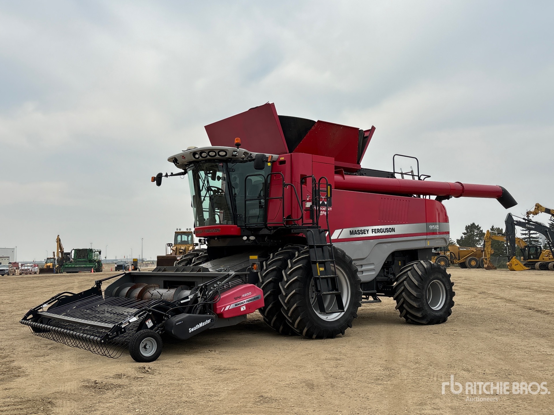 2014 Massey Ferguson 9560 Combine Harvester