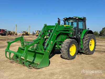 2020 John Deere 6195M 4WD Tractor