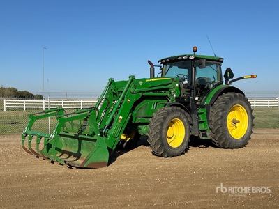 2019 John Deere 6175R 4WD Tractor