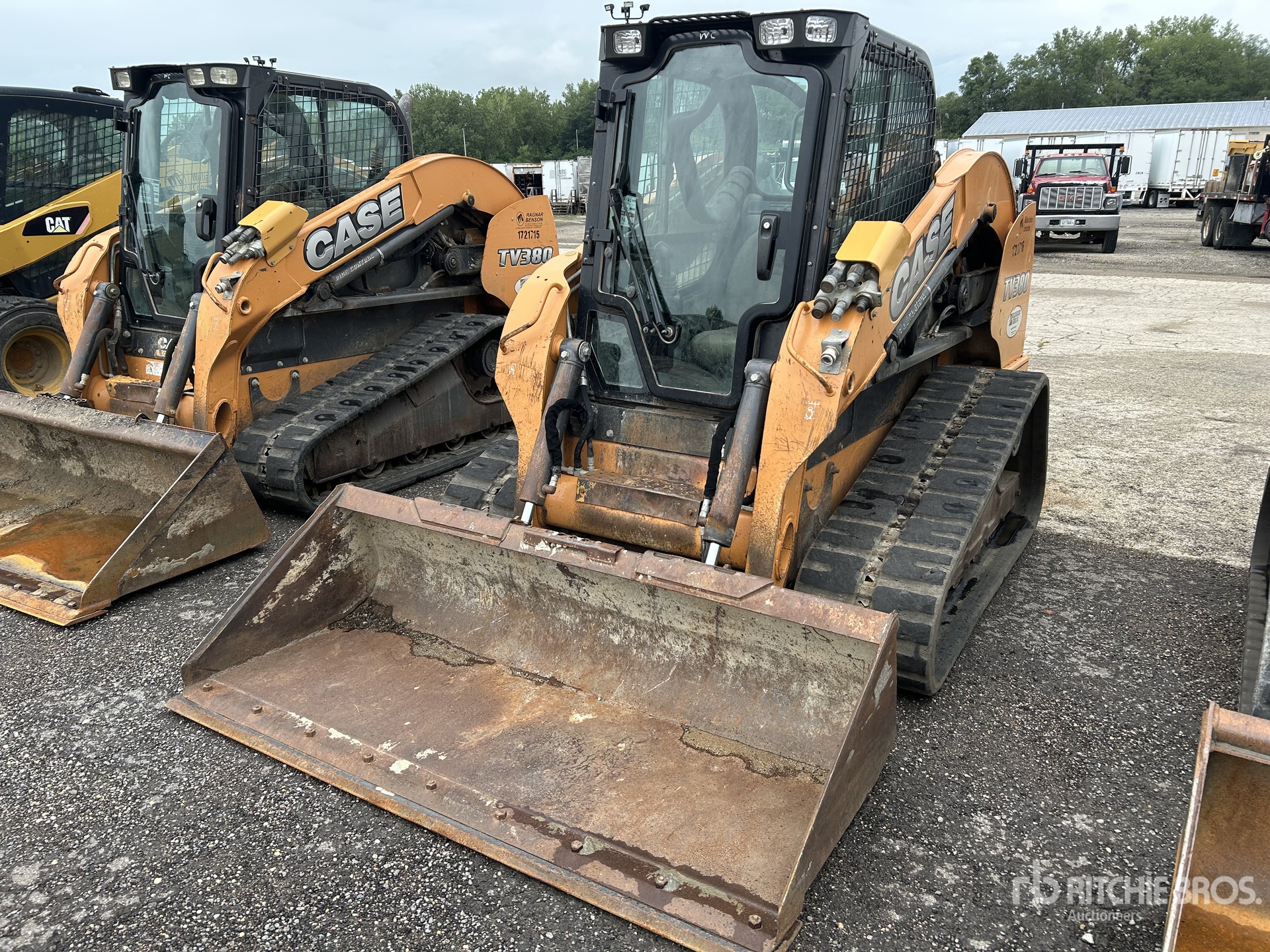 2015 Case TV380 Two-Speed High Flow Chargeuse sur rails compacte