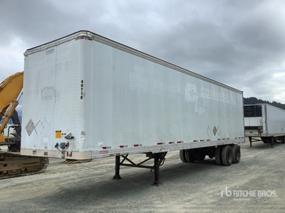 1996 Fruehauf 32 ft x 102 in T/A Remolque de furgoneta