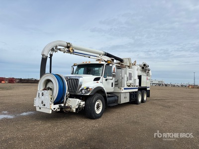 2009 International WorkStar 7500 6x4 Combination Sewer Cleaner Truck