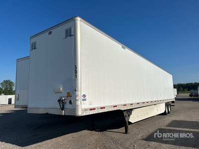 2016 Utility VS2DX 53 ft x 102 in T/A Van Trailer