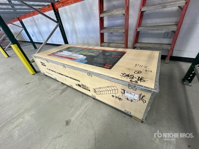 TMG GH820 7.6 FT x 20 FT Aluminum Twin Wall Greenhouse (Unused)