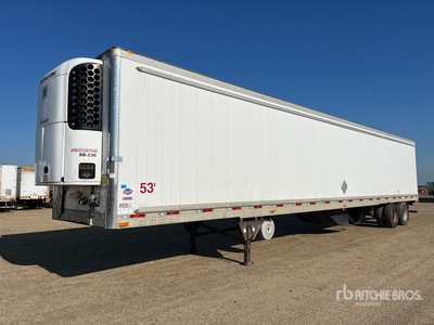 2013 Utility 53 ft x 102 in T/A Refrigerated Trailer