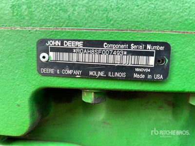 2005 John Deere 8520 4WD Tractor