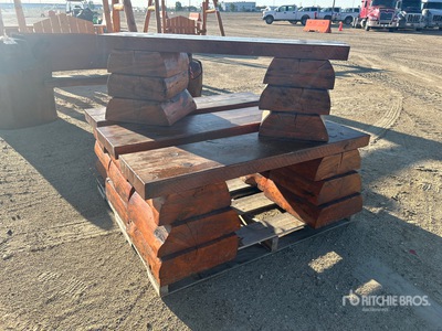 Quantity of (4) Wooden Bench Divers