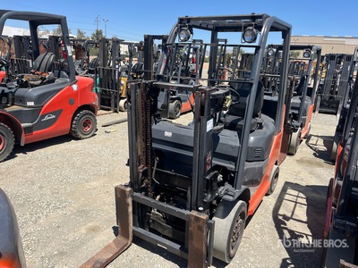 Toyota 8FGCU25 5000 lb Cushion Tire Forklift