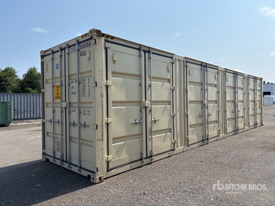 2024 40 ft High Cube Multi-Door Storage Container