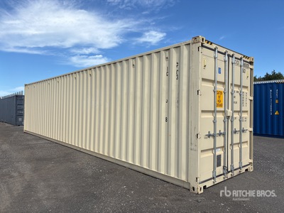 2024 40 ft High Cube Multi-Door Storage Container
