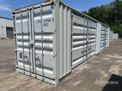 2025 40 ft High Cube Multi-Door Storage Container